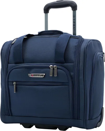 Vista 9 de TPRC 15" Smart equipaje de mano para abajo del asiento, con puerto de carga USB, Opción de color negro.), PR-85315-001