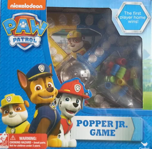 Vista 4 de Paw Patrol Juego Pack: rompecabezas, Popper Jr, naipes jumbo