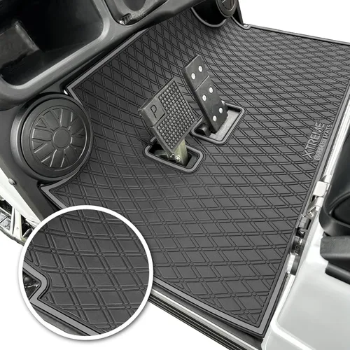 Vista 13 de Xtreme Mats Evolution - Tapete para carrito de golf, cobertura completa, protege el suelo del fabricante original del equipo, solo se adapta a