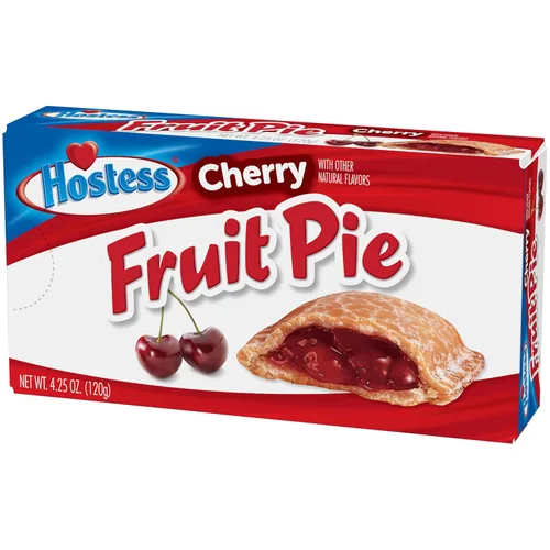 Vista 5 de HOSTESS Pasteles de Fruta de Cereza (Paquete de 16)