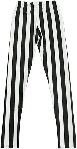 Vista 2 de Sister Amy - Leggings elásticas para niñas, cintura alta, estampado geométrico