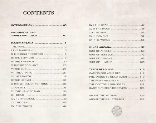 Vista 3 de Good Omens Tarot Deck and Guidebook (TarotOracle Decks)