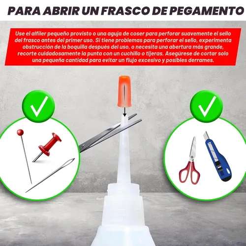 Vista 2 de 1.76 oz superpegamento fino a base de cianoacrilato para carpintería, maquetas de autos, maquetas de aviones y proyectos de madera, secado rápido