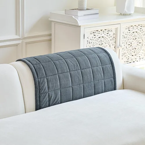 Vista 9 de Fundas para brazos de sofá, funda suave para respaldo reclinable, lavable, fundas gruesas y mullidas para reposabrazos de sofá, fundas protectoras