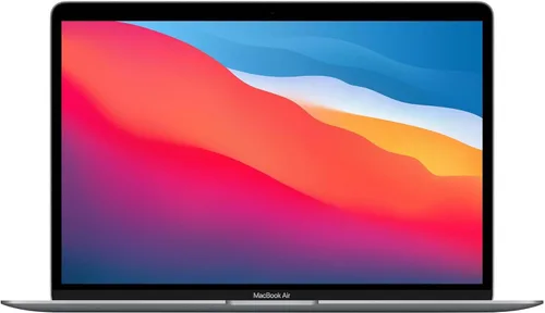 Vista 9 de Apple MacBook Air con chip Apple M1, 13.3 pulgadas, 16 GB de RAM, 256 GB de almacenamiento SSD, plateado (renovado)