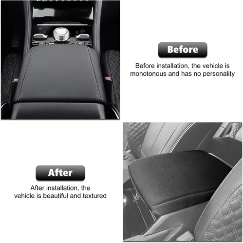 Vista 2 de RT-TCZ Funda para reposabrazos de consola central compatible con Jeep Grand Cherokee 2022 2023