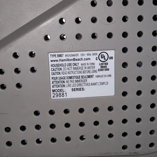 Vista 2 de Cinturón para Hamilton Beach Bread Maker Modelos 29881 29882 29882C