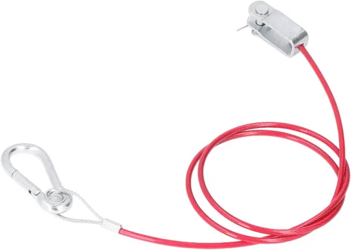 Vista 3 de Cable de seguridad de remolque de 3.3 pies, cable de seguridad de remolque resistente, cable de seguridad de remolque, cable de freno de remolque