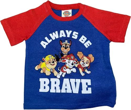 Vista 2 de Nickelodeon Paw Patrol - Conjunto corto de tres piezas para niños pequeños
