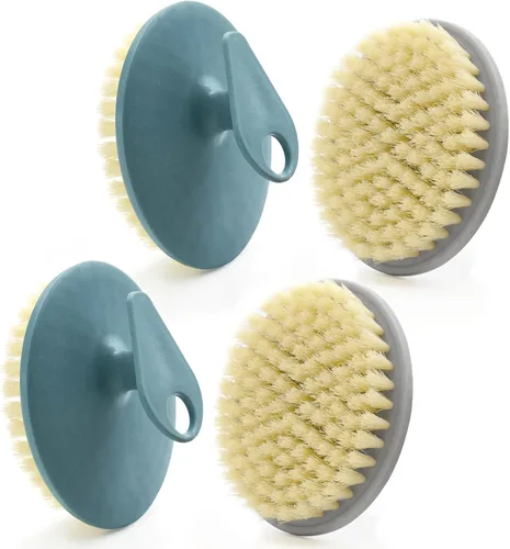 Vista 15 de Cepillo corporal de silicona, BEAUTAIL cepillo de ducha y baño, más higiénico que la esponja vegetal tradicional, hace espuma adecuadamente