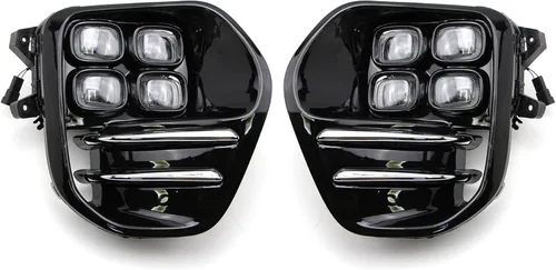 Dreamseek LED DRL 4 ojos estilo reemplazo conducción niebla lámpara montaje para Kia KX5 Sportage QL 2017 2018 2019 diurna Correr luz con kit de