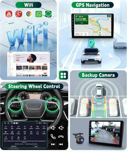 Vista 5 de Radio de coche 4Core+64G para Chevy Silverado GMC Yukon Tahoe Suburban 2007-2013 Actualización estéreo con DSP Carplay inalámbrico/Android Auto