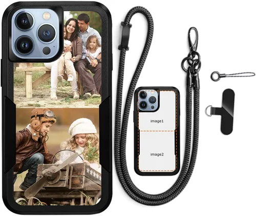 Vista 9 de Funda magnética personalizada para iPhone 13 Pro Max, personaliza tu propia imagen, texto, imagen, imagen, a prueba de golpes, funda Magsafe