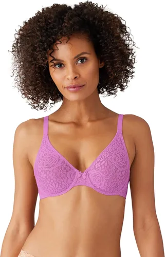 Vista 19 de Wacoal Brasier con aros de encaje Halo sin forro para mujer, 851205