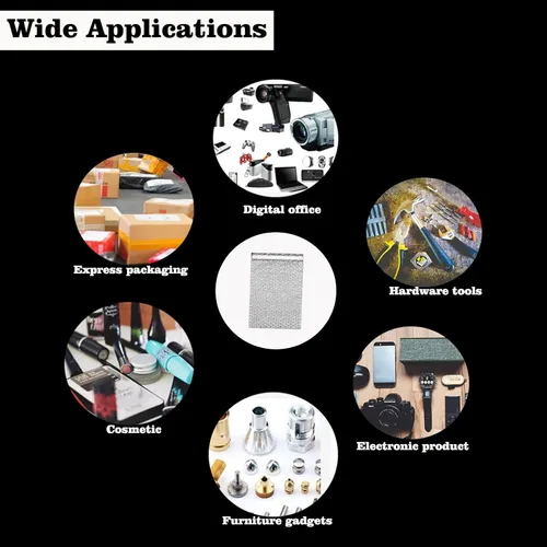 Vista 7 de 6Inch X 8Inch Clear Self-Sealing Bubble Out Bags 20Pcs Bubble Pouches Wrap for Protective Fragile Items Double Walled Bubble Out Bags for Moving