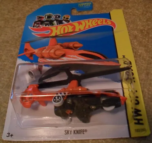 Vista 2 de Hot Wheels SKY KNIFE Hw todoterreno 102/250 2014 circuito de acrobacias nuevo