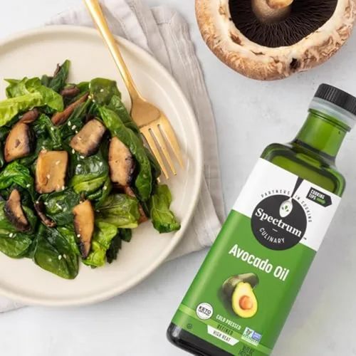 Vista 4 de Spectrum Aceite de aguacate refinado culinario, 8 oz