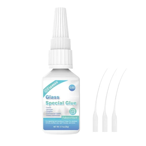 Vista 11 de 20g de pegamento cerámico, super pegamento cerámico instantáneo para reparación de porcelana y cerámica, secado rápido Resistente al calor