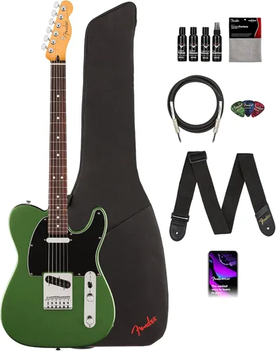 Vista 29 de Fender Player II Modified Telecaster - Paquete de ráfaga de 3 tonos con estuche, correa, cable, juego de púas de 3 piezas y kit de limpieza