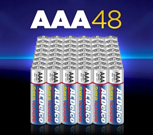 Vista 6 de Powermax ACDelco - Paquete de 8 baterías AAA de 9 voltios y 48