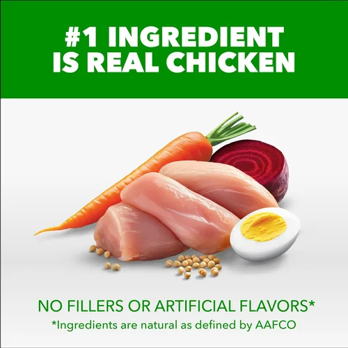 Vista 3 de IAMS Proactive Health - Comida seca para perros adultos de raza pequeña, receta de pollo y granos integrales, bolsa de 5 libras