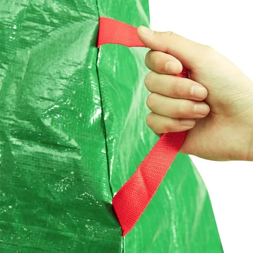Vista 4 de Funda de almacenamiento para árbol de Navidad, tela Oxford 210D, resistente al desgarro, bolsa de almacenamiento ajustable para árbol de Navidad
