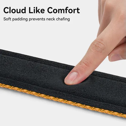 Vista 4 de Joytale - Collar reflectante para perro, collar de nailon transpirable con acolchado de neopreno suave para mascotas, ajustable para cachorros