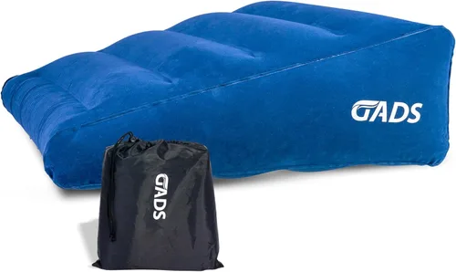 Inflatable Wedge Pillow for Sleep and Comfort – Portable Wedge Pillow for Travel, Blow Up Bed Wedge Pillows for Adults
