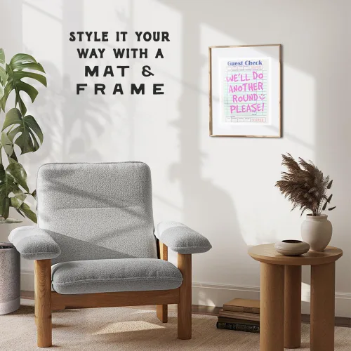 Vista 6 de Funky Bar Decor funny Saying - Preppy Cocktail funny Quotes Wall Art - Trendy Stuff Bar Decorations - Cute Wall Decor - Fun Dorm Room Art for Women