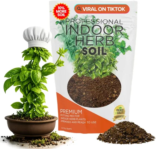 Vista 8 de Tierra para Plantas de Interior de Higuera de Hoja de Violín Mezcla Premium Multiusos Grande 2.2 Cuartos Lista para Usar en Plantas