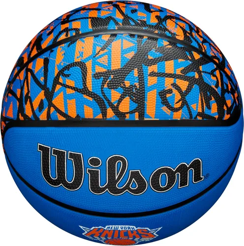 Vista 5 de Wilson NBA Team Balones de baloncesto con diseño de grafiti - Talla 7 - 29.5