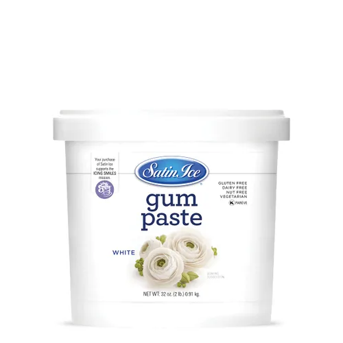 Vista 8 de Satin Ice Pasta de goma para decoración de pasteles, rojo (2 libras)