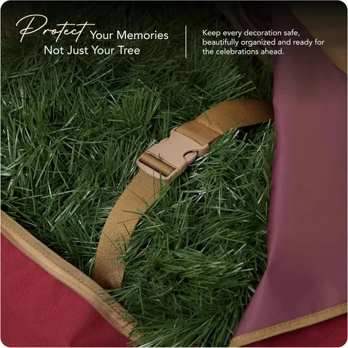 Vista 3 de Covermates Keepsakes - Correas de sujeción para árbol de Navidad (2 unidades, 56 pulgadas de largo)
