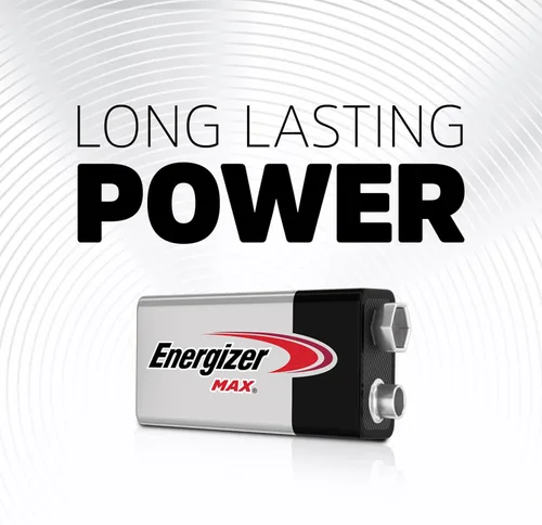 Vista 2 de Energizer Batería MAX de 9 V (1 paquete), baterías alcalinas de 9 voltios