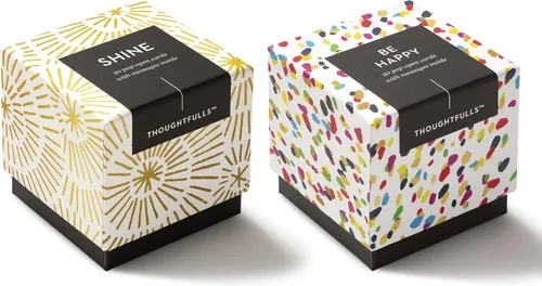 Vista 12 de Compendium Tarjetas desplegables ThoughtFulls — Paquete de 4 de Shine, Hope, Believe, Dream — 120 tarjetas desplegables, cada una con un mensaje