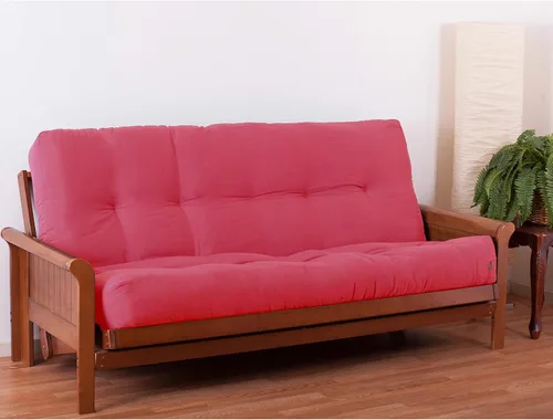 Vista 25 de Blazing Needles Colchón futón de sarga Renewal de 9 pulgadas, matrimonial, índigo