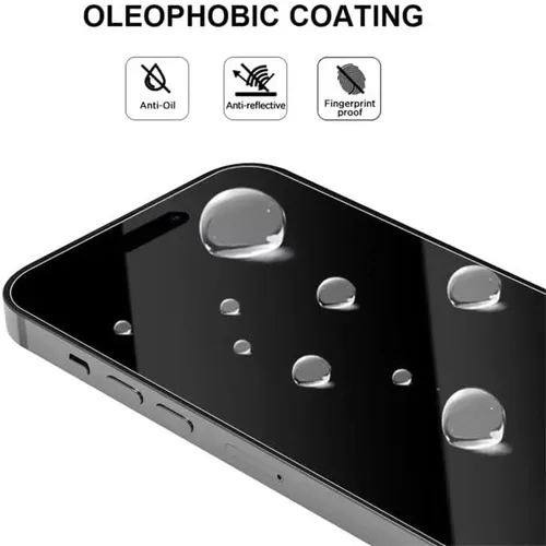 Vista 6 de HD CLEAR - Protectores de pantalla de vidrio templado 9H de aluminio y silicona 9H para iPhone 15 Pro Max - [3 unidades + 2 bonos] película