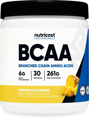 Vista 28 de Nutricost Polvo BCAA (Mango Naranja, 60 Porciones) - Relación Óptima 2:1:1, Sin Gluten, Sin OMG, Vegetariano