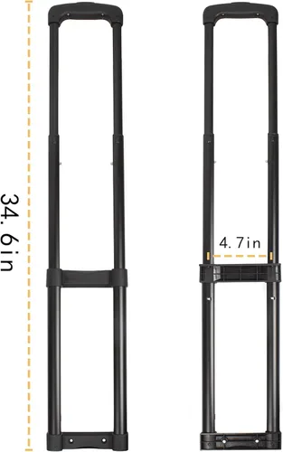 Vista 3 de Mango telescópico para enfriador, compatible con hieleras Igloo Ice Cube y Latitude de 60 cuartos de galón, piezas de repuesto para enfriador