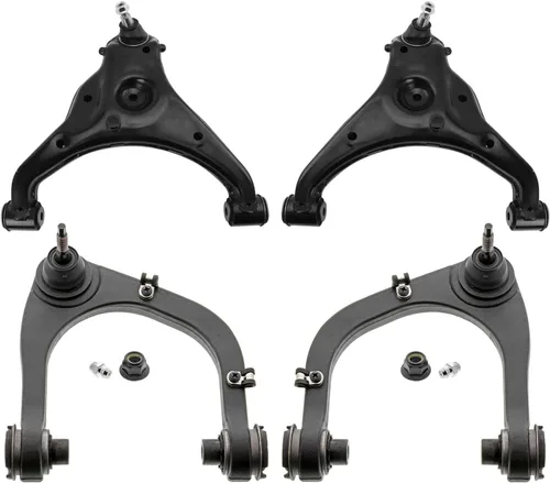 Vista 80 de Detroit Axle - Kit de brazos de control de extremo delantero para Acura 2004-2008 TSX 2003-2007 Honda Accord, 2 brazos de control inferiores, 2