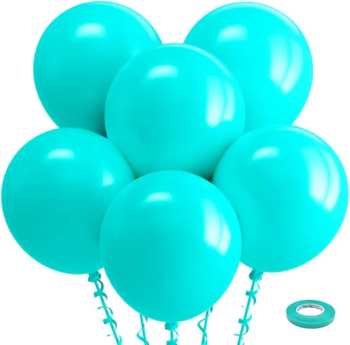 Vista 119 de Bezente Paquete de 100 globos blancos de látex de 12 pulgadas para 04-blanco-G20