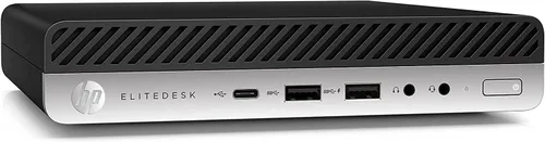 Vista 4 de HP EliteDesk - Mini computadora de escritorio con monitor de 24 pulgadas, Intel i7-6700 AX210 Wi-Fi 6e, Bluetooth 5.2, 32 GB de RAM, SSD NVMe de 1