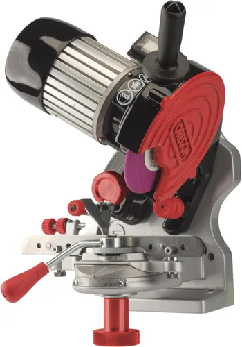 Vista 6 de Oregon Amoladora de banco mini compacta de 120 voltios, afilador universal de cadena de sierra, para todas las cadenas de motosierra (310-120)