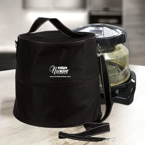 Vista 2 de Nuwave Elite - Funda de transporte para horno Primo Grill Oven, Pro, Pro Plus y Pro Plus 2, resistente al agua, funda de viaje versátil, bolsa