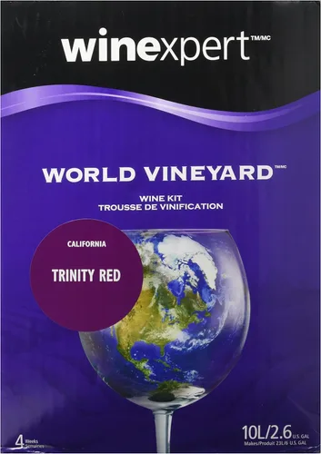 Strange Brew Trinity - Kit de ingredientes para vino de 8 litros, 1, negro, violeta, rojo