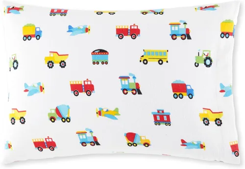 Vista 13 de Wildkin Funda de almohada de franela 100% algodón para niños, suave, transpirable y tamaño estándar, dinosaurios jurásicos
