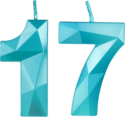 Vista 24 de Velas Número 1, Velas de Primer Cumpleaños, Vela Roja de Feliz Cumpleaños para Pastel, Decoraciones de Cobertura de Pastel de Diseño 3D para Niñas