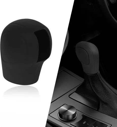 Funda antideslizante para palanca de cambios de automóvil, protector de palanca de cambios de palanca de cambios de silicona cómoda para hombres y