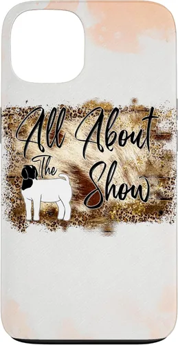 Vista 7 de All About Show Goat Show Goat Mom Country Girls Farm Life - Carcasa para iPhone 16
