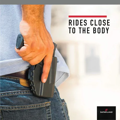 Vista 4 de Safariland 6378 ALS Concealment Paddle Holster with Belt Loop